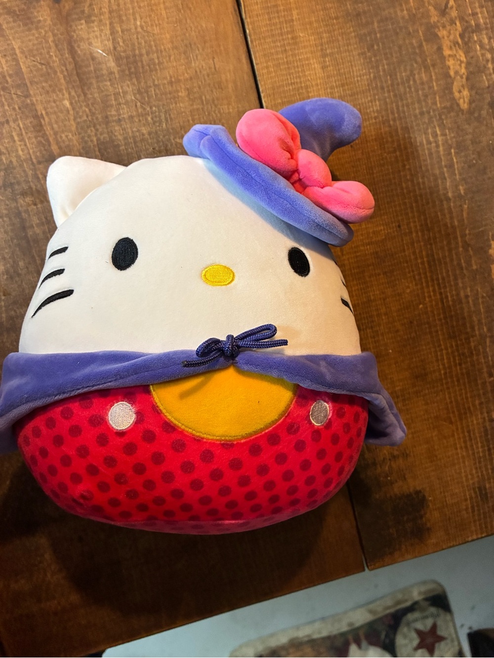 Sanrio Hello Kitty Plush - White, Pink, Purple, Red, Yellow